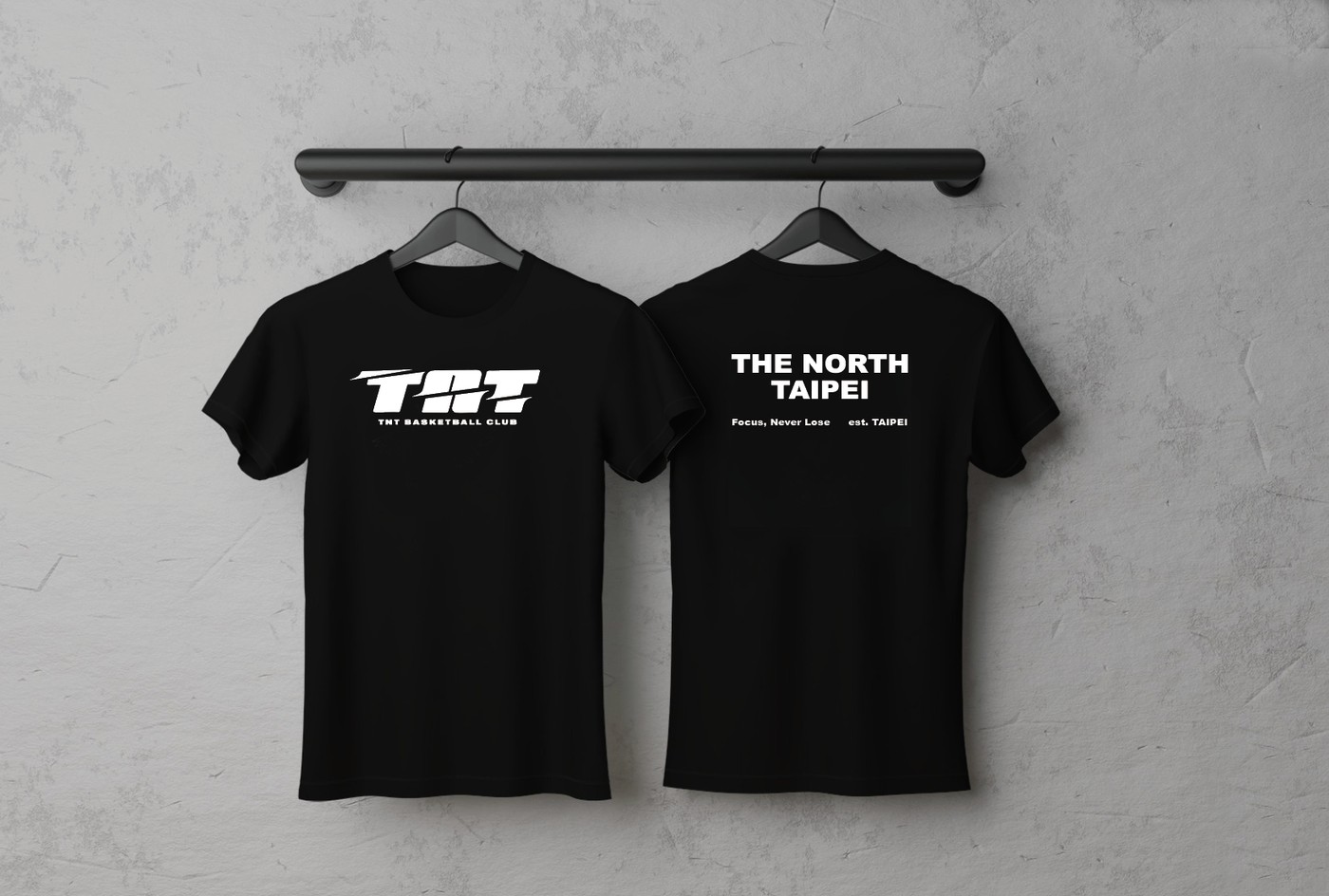 TNT 限定款 T-shirt（正面 TNT Logo／背面 THE NORTH TAIPEI）